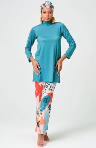 Hijab-Badeanzug 23667-01 Mintgrün 23667-01