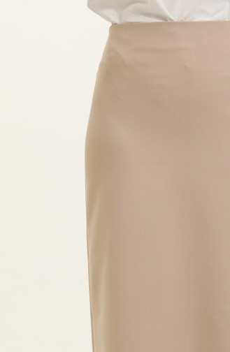Pencil Skirt 2022190etk-01 Beige 102022190ETK-01