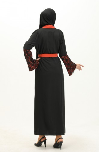 Ziegelrot Abayas 14176