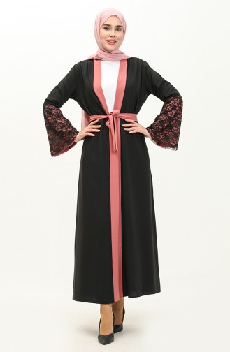 Dusty Rose Abaya 14178