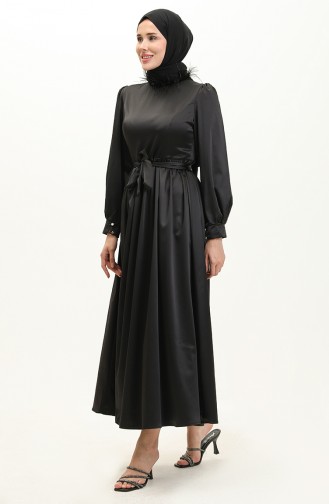 Habillé Hijab Noir 14590