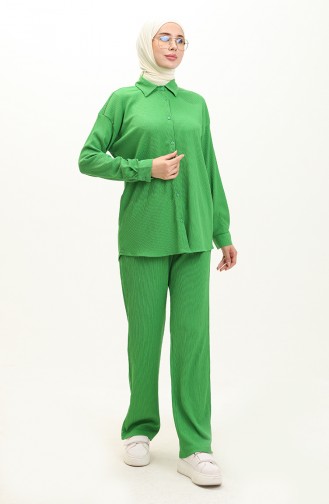 Ensemble Tunique Pantalon 6107-05 Vert 6107-05