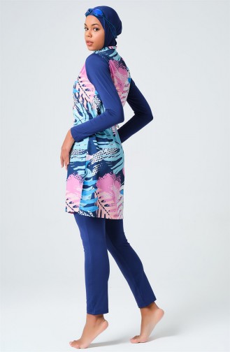 Indigo Swimsuit Hijab 23433-01