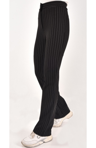 Pantalon Noir 6006-01