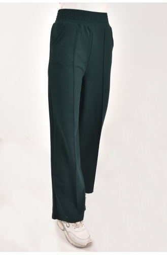 Green Track Pants 6003-03