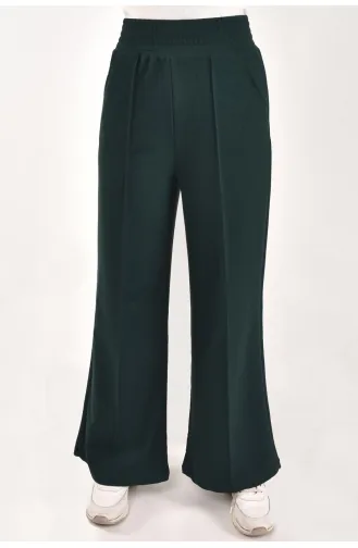 Green Track Pants 6003-03