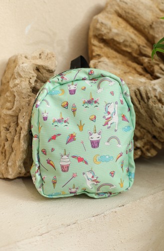 Kids Backpack 5024d-01 Mint Green 5024D-01