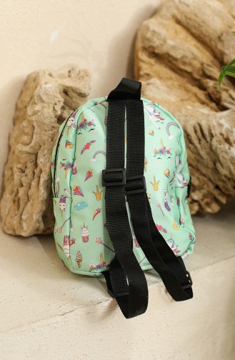 Kids Backpack 5024d-01 Mint Green 5024D-01
