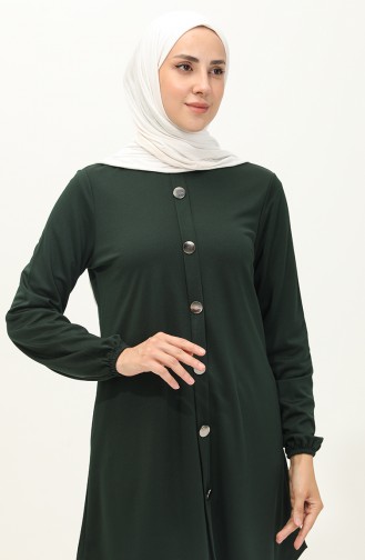 Buttoned Two Piece Suit 1720-06 Emerald Green 1720-06