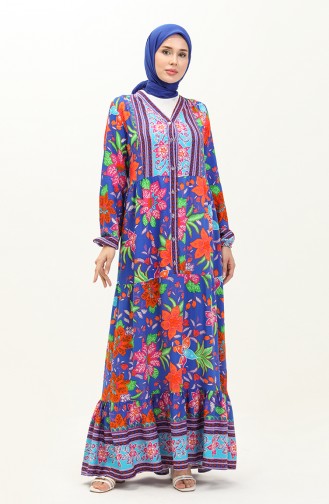 Green İslamitische Jurk 0123-01