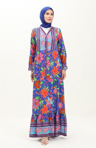 Green İslamitische Jurk 0123-01