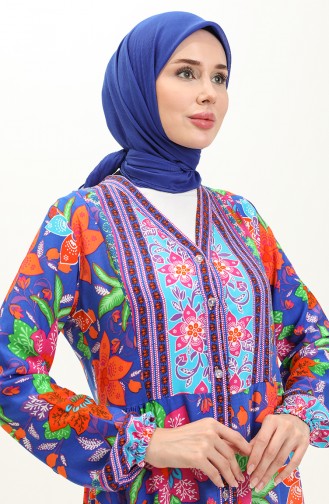 Green İslamitische Jurk 0123-01