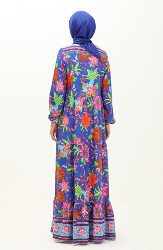 Green İslamitische Jurk 0123-01