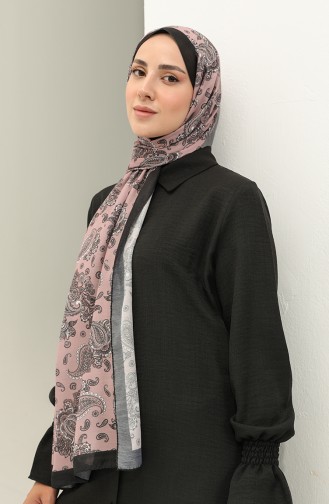 Minelli Soft Şal 1434-01 Gül Kurusu