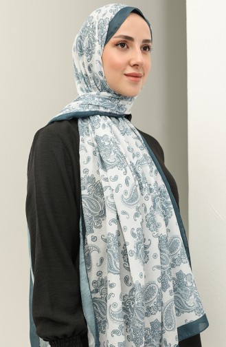 Minelli Soft Shawl 1434-03 Ecru Gray 1434-03