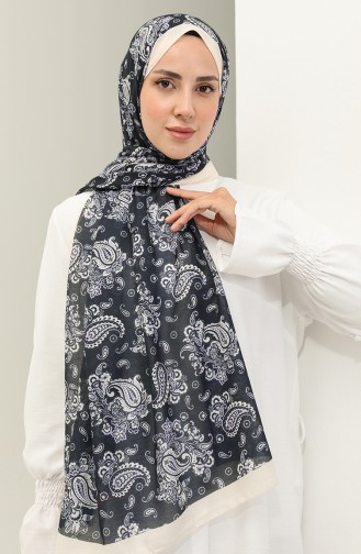 Minelli Soft Shawl 1434-04 Black Magenta 1434-04