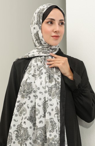 Minelli Soft Shawl 1434-12 white Yellow 1434-12