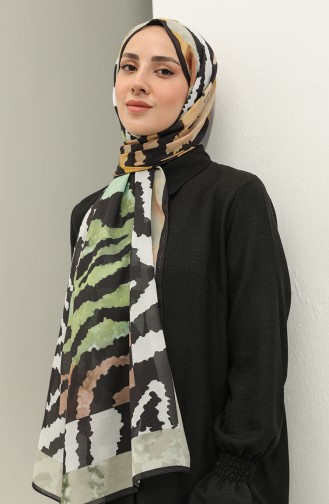 Minelli Soft Shawl 1537-02 Brown Khaki 1537-02