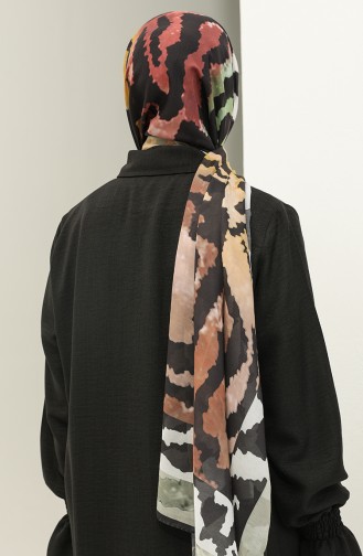 Minelli Soft Shawl 1537-02 Brown Khaki 1537-02