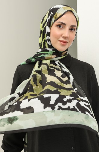 Minelli Soft Shawl 1537-10 Khaki Light Khaki Green 1537-10