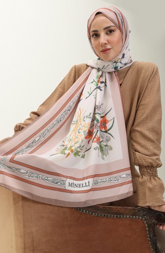 Minelli Crepe Shawl 1559-05 Pistachio Green Powder 1559-05