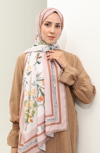 Minelli Crepe Shawl 1559-05 Pistachio Green Powder 1559-05