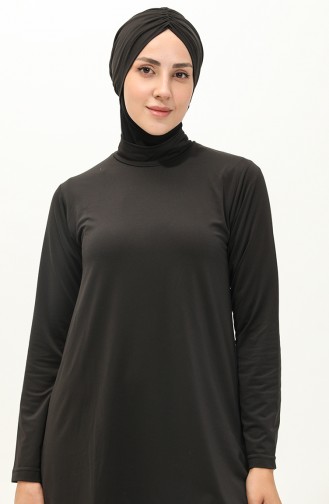 Hijab-Badeanzug 23674-02 Schwarz 23674-02
