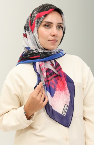 Minelli Soft Scarf 1263-07 Saxe Fuchsia 1263-07