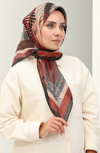 Minelli Soft Scarf 1535-08 Dark Brown 1535-08