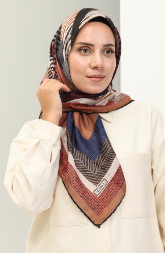 Minelli Soft Scarf 1535-13 Saxe Brown 1535-13