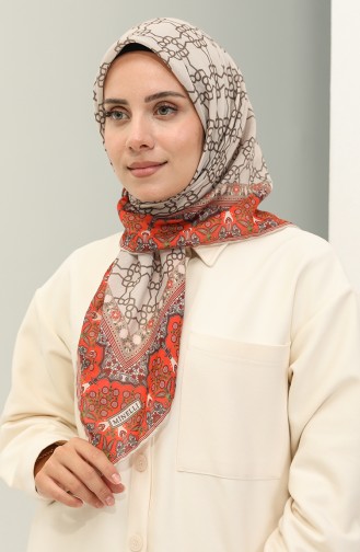 Minelli Soft Scarf 1561-05 Cream Khaki 1561-05