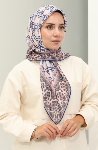 Minelli Soft Scarf 1561-11 Pink İndigo 1561-11