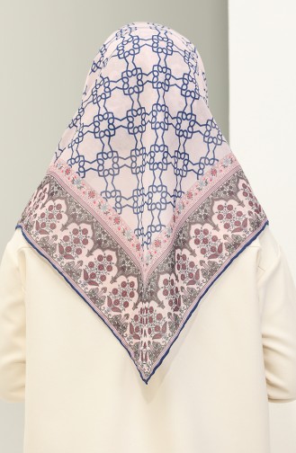 Minelli Soft Scarf 1561-11 Pink İndigo 1561-11