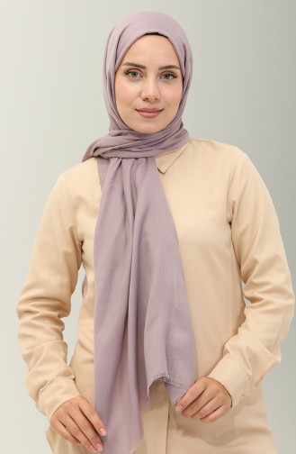 Cotton Plain Shawl 2020-04 Lilac 2020-04