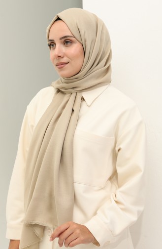 Cotton Plain Shawl 2020-10 Stone 2020-10