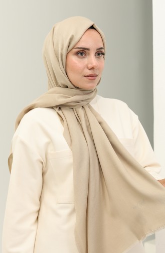 Cotton Plain Shawl 2020-10 Stone 2020-10
