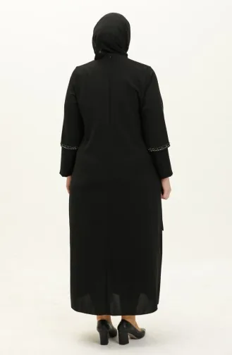 Robe de Soirée Grande Taille 6078-08 Noir 6078-08