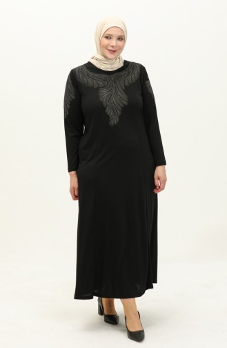 Black İslamitische Jurk 4946-09