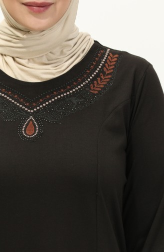 Black İslamitische Jurk 4950-01