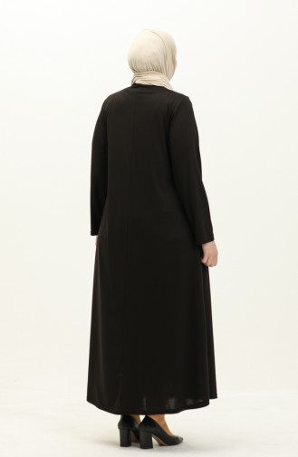 Black İslamitische Jurk 4950-01