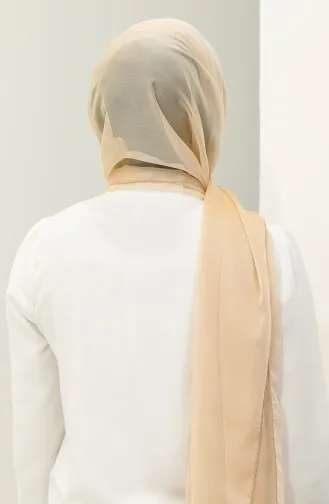 شال شيفون آيمينا 7586-11 بيج غامق 7586-11
