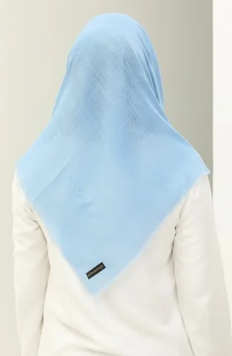 Plain Flame Scarf 2026-01 Light Blue 2026-01