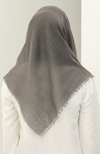 Plain Flame Scarf 2026-05 Dark Gray 2026-05