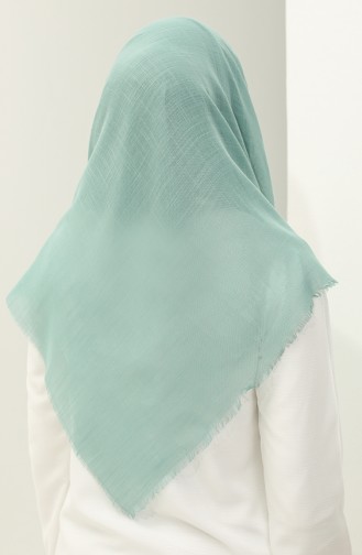 Plain Flame Scarf 2026-11 Green 2026-11