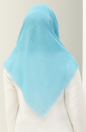 Plain Flame Scarf 2026-12 Ice Blue 2026-12