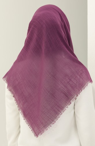 Plain Flame Scarf 2026-18 Purple 2026-18