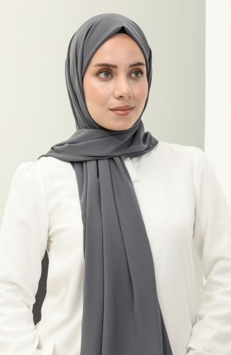 Medina Silk Shawl 2573prs-17 Dark Gray 2573PRS-17