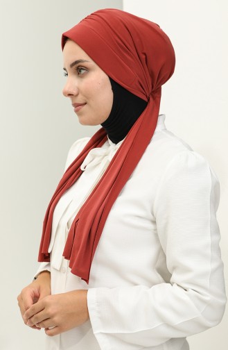 Dark Brick Red Underscarf 0046-05