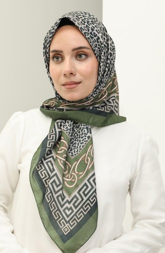 Leopard Soft Schal 2022-05 Khaki 2022-05