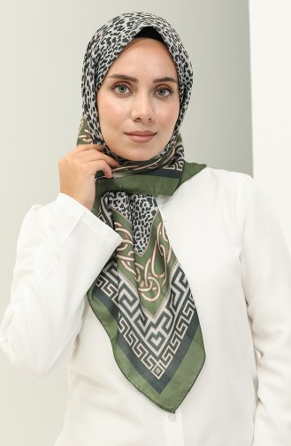 Leopard Soft Schal 2022-05 Khaki 2022-05